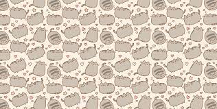 Find images of computer background. Pusheen Cat Desktop Wallpaper Wallpapersafari Cat Wallpaper Paw Wallpaper Pusheen