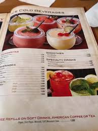 The selection of dessert is not that diverse but it's worth of your attention. Beverages Menu Picture Of Texas Roadhouse Mahboula Tripadvisor