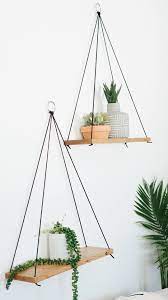 Hanging Shelves Set Of 2 Large Shelves Floating Shelves Etsy Diy Hanging Shelves Hanging Shelves Diy Home Decor