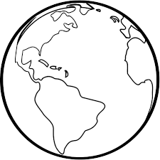 Earth Globe Coloring Page Wecoloringpage 084 Wecoloringpage Com Earth Coloring Pages Coloring Pages Easy Coloring Pages