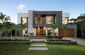 These homes are actually modern too but its exterior uses materials like stone, steel, metal and others that give it that industrial look. Desire Estate 49 Most Popular Modern Dream House Exterior Design Ideas 39