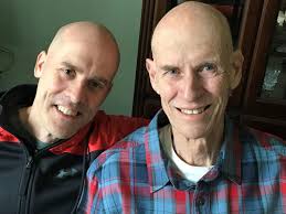 Look-alike strangers: Father-son winners have never met in person