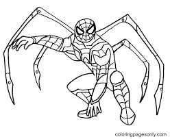 Coloriage Spider-Man No Way Home - Spider-Man: No Way Home Coloring Pages -  Coloriages pour enfants et adultes