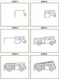 Follow along with us and learn how to draw your own fire truck. Fire Engine Drawing For Kids Drawing Tutorial How To Draw Steps