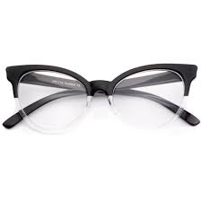 Black And Clear Glasses Frames Black And Clear Frame Clear Lens Cat Eye Fashion Glasses Glasses Fashion Glasses Fashion Women Clear Glasses Frames Women