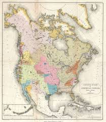 1881 Powell Map Of North America W Native American Languages Native American Language North America Map American Indians