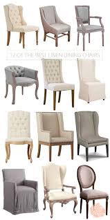 12 Of The Best Linen Dining Chairs For Your Dining Room