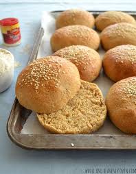 Homemade Whole Wheat Hamburger Buns Recipe Homemade Buns Homemade Burger Buns Hamburger Bun Recipe