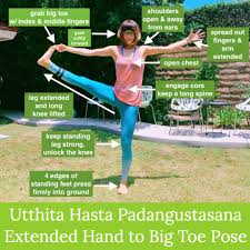 Foundations Of Asanas Utthita Hasta Padangustasana Extended Hand To Big Toe Pose Big Toe Asana Poses