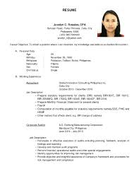 Free philippines job posting sites for teaching, it, tech, engineer, medical, nurse. Sample Resume Philippines Format Download Resume