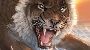 Saber Tooth Tiger Pics Wallpaper 3d Hd Picture Design Free Download For Background Tiger Wallpaper Animal Illustration Tiger Images