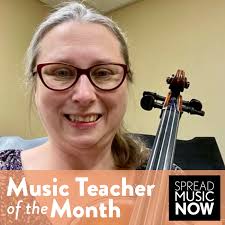 August Music Teacher of the Month