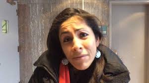 Trump protest fills federal court lobby