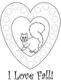 Dltk coloring pages 4076 in printable coloring pages. Autumn Bingo Dauber Coloring Pages