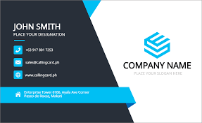 A visiting card, also known as a calling card, is a small card used for social purposes.before the 18th century, visitors making social calls left handwritten notes at the home of friends who were not at home. Business Card Template Free Vector Personalized Design