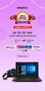 Amazon Great Indian Festival Diwali Special Electronics Amazon Promo Codes Shopping Card Amazon Coupon Codes