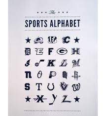 From free software to adobe photoshop and illustrator resources, we have the tutorials and guidance you need to nail that design. Presenting The Sports Alphabet Poster Alfalfa Studio