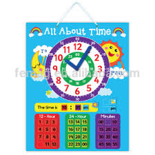 E1001 2015 Hot Sell Magnetic Learning Time Clock Board For Teaching Resources Buy Fancy Magnetic Board Childrens Educational Wall Chart Mgnetic