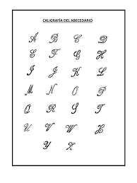 Libro en pdf para practicar la letra cursiva. Caligrafia De Abecedarios Palmer