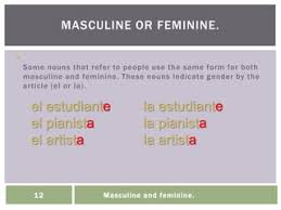 3 Masculino-Femenino | Ppt