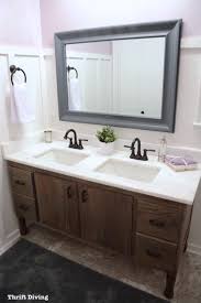Refresh a small bathroom on a budget with a vanity makeover diy and other simple ideas that you can do on a weekend! 15 Beautiful Makeover Ideas For A Snazzy Diy Bathroom Vanity