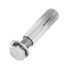 The cut nail and the concrete nail. Post Concrete Attachment Hardware Drop In Anchor