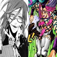 Black polnareff (or anubis polnareff) is a passive stand character, controlling both silver chariot and the broken anubis sword at the same time. Black Butler X Jojo Analysis Grell Sutcliff And Narciso Annasui Black Butler Amino