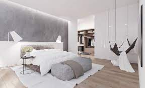 Simple Modern Bedroom Design Ideas That Worth To Copy Chambre A Coucher Scandinave Chambre A Coucher Gris Tapis Gris Et Blanc