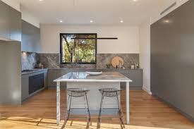 kitchen with grey cabinets design ideas