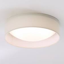 11 Led Linen Shade Ceiling Light Ceiling Lights Ceiling Mount Light Fixtures Low Ceiling Lighting