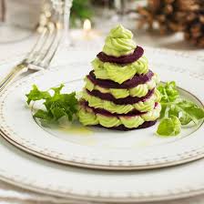 Mille Feuille De Betteraves A L Avocat Recette Feuille De Betterave Betterave Recette