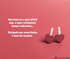 Maybe you would like to learn more about one of these? Mensagens De 7 Anos De Casamento Voce Me Completa