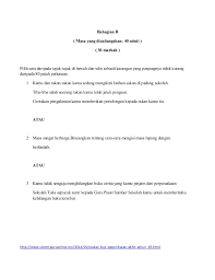 Karangan berdasarkan gambar respons… documents. Kertas Soalan Bahasa Melayu Penulisan Tahun 5 Kssr