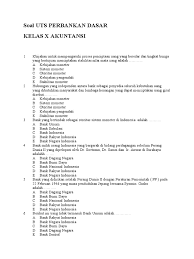 Check spelling or type a new query. Soal Uts Perbankan Dasar Xak