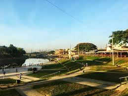 A statue of a mermaid riding on top of some fishes welcomes all visitors. Pin On Marikina