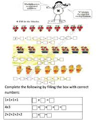 cbse class 2 maths multiplication worksheet set b practice worksheet for mathematics