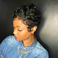 How to style short relaxed hair for black women ( start to finish) | dimma umeh. For More Pins Ourmajesty Hair Styles Short Hair Styles Pixie Natural Hair Styles