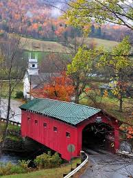 Bridge, structure that spans horizontally between supports, whose function is to carry vertical loads. Shades Of Autumn Covered Bridges Beautiful Places Places