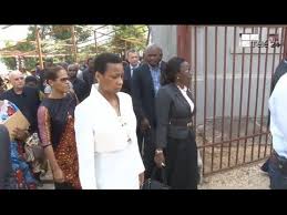 Tele 24 Live La Premiere Dame Olive Lembe Kabila Aux Obseques De Son Oncle A Kisangani Youtube