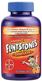 Amazon Com Flintstones Vitamins Children S Complete Multivitamin Supplement Chewable Tablets 180 Cou Chewable Vitamins Vitamins For Kids Flintstones Vitamins
