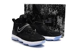 men nike lebron 14 black white shoes multiple colors uk