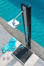 Douche Solaire Sagara De Blooma Chez Castorama Douche Solaire Douche Piscine Douche Exterieure