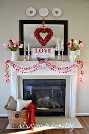 Valentine Home Decor Ideas Valentines Party Decor Diy Valentines Decorations Valentines Mantel