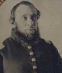 Capt. David D. Bard, 104th Ohio Infantry. Mortally wounded at the Battle of  Franklin. (Collection of John Robella)