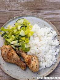 This oven baked chicken pairs well with rice and any vegetables you love. Baked Chicken Drumsticks Recipe Precious Core