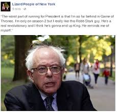 Bernie Sanders Talking About Game Of Thrones Imgur Thankfully so are the memes.