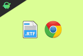 Chrome is excellent for its protection against malware , which is important. What Is Rtf Files How To Open Rtf Files In Pc Using Google Chrome