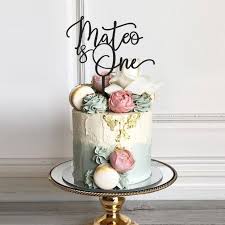 Rd.com food © istockphoto/thinkstock treating your special someone to a homemade, decorated treat doesn't have to mean destroying your kitchen and your sanity. 1st Birthday Cake Topper One Cake Topper Etched Engraving