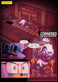 IDW SONIC FAN ANNUAL on X: EXCLUSIVE: Preview pages of CORNERED! A comic  by @NigmaFrankie set between IDW Sonic 33 & 34 due to debut in the Fannual  DX releasing in 2
