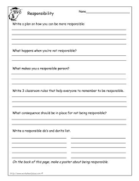 Responsibility Worksheet Worksheets Bullying Worksheets Bullying Lessons Bullying Activities